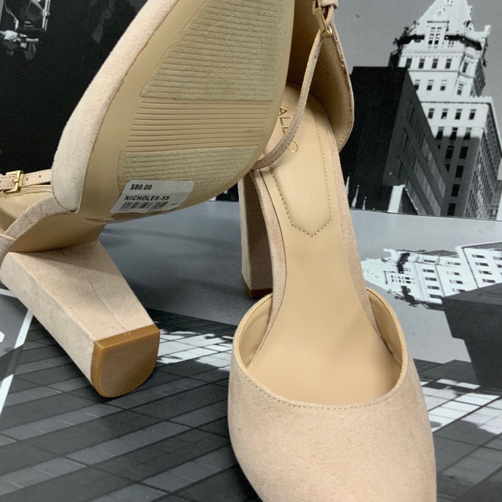 🙌🏾Brand New Aldo Block Heels #VMC - Picture 2 of 5